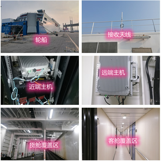  高港海上游轮轮船渔船覆盖案例